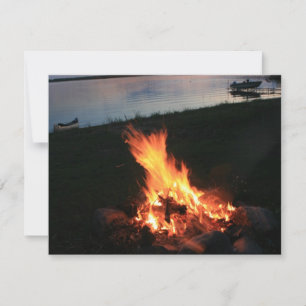 Campfire no Sunset