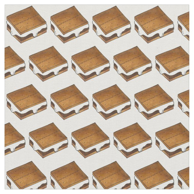 Campfire Smores Torrados Tecido de Marshmallow S'm (Detalhe)