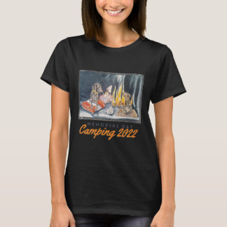 Camping 2022 T-Shirt no Dia Memorial