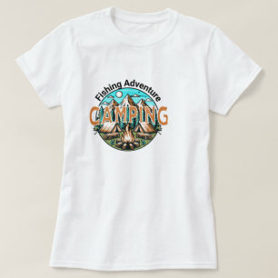 Camping - Camping Adventure Ladies T-Shirt