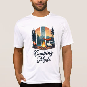 Camping Mode T-Shirt Adventure in Nature Graphic