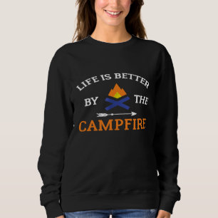 Camping Shirt Life É Melhor Para A Camisa
