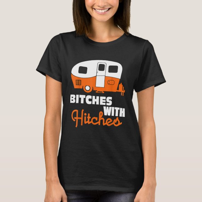 Camping T-Shirt engraçado_5 (Frente)