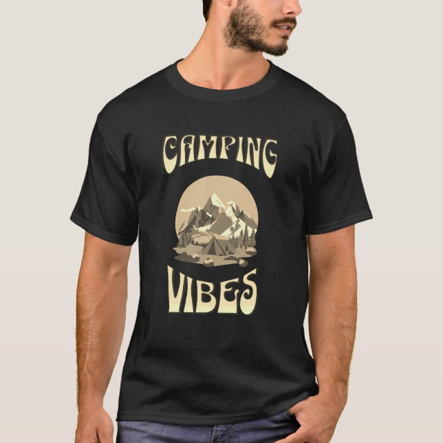 Camping Vibes T-Shirt (Frente)