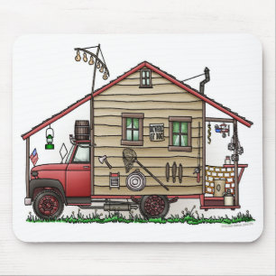 Campista Mousepads do Hillbilly do campónio