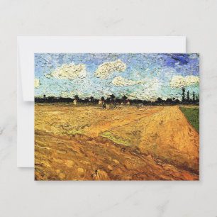 Campo Arado (os Sulcos) por Vincent van Gogh