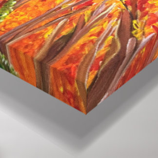 Campo Botânico - Pintura de Canvas Om