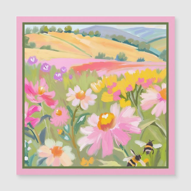 Campo com abelhas (Frente)