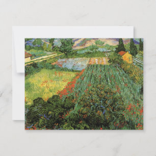 Campo com Papoulas por Vincent van Gogh