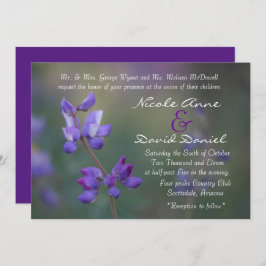 campo de convite de linha horizontal