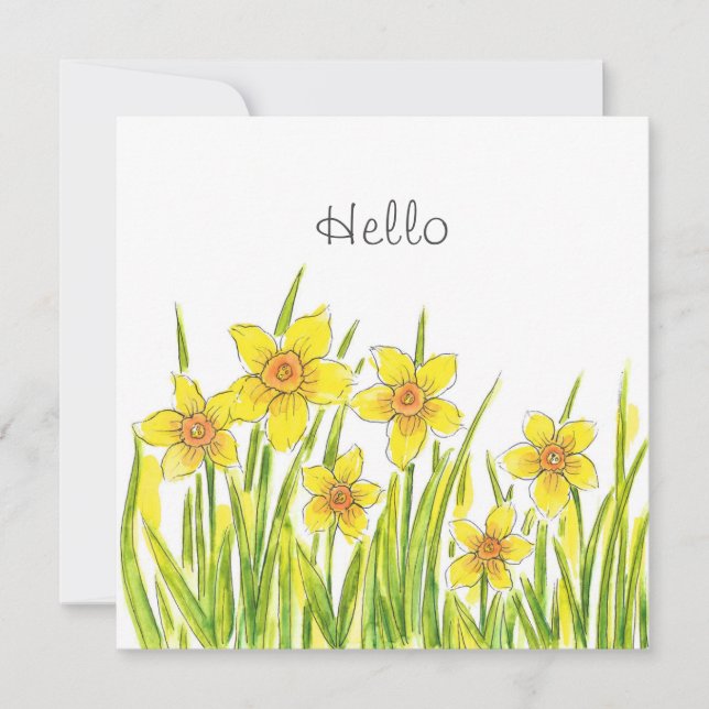 Campo de Daffodils (Frente)