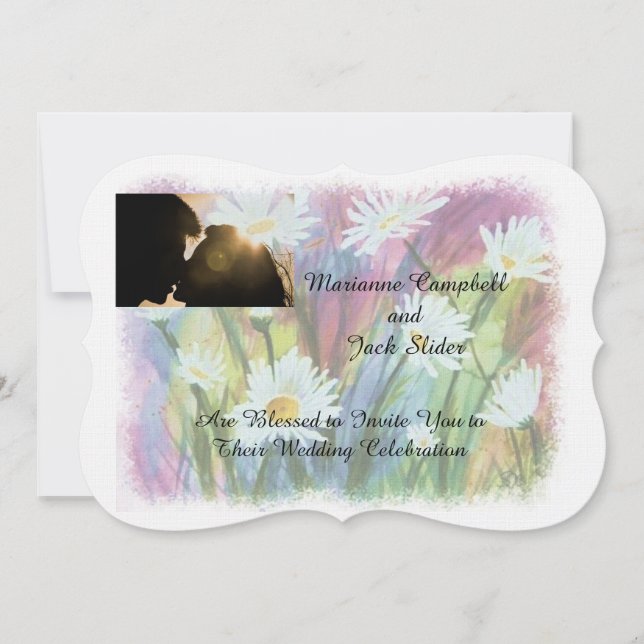 CAMPO DE DIAS CONVITE DE CASAMENTO PERSONALIZÁVEL (Frente)
