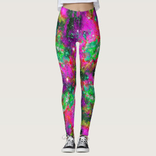 Campo de estrela celestial por todas as leggings d