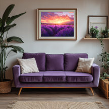 Campo de lavanda na Provença