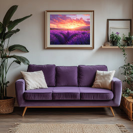 Campo de lavanda na Provença
