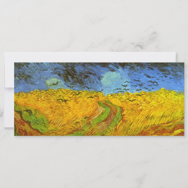 Campo de Trigo com Corvos de Vincent van Gogh (Frente)