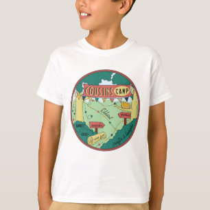 Campo de verão de camiseta pessoal