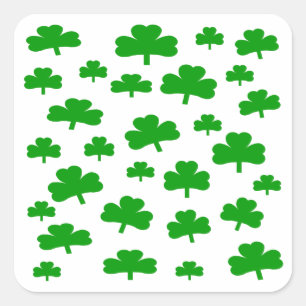 Campo dos adesivos de Shamrocks