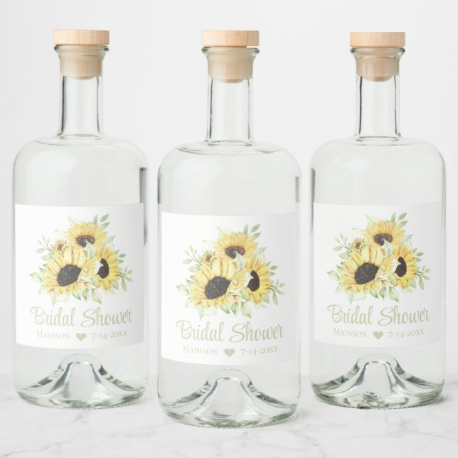 Campo Girassóis Aquarela Chá de panela Floral (Garrafas)