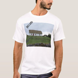 Campo irlandês na camisa de Ireland