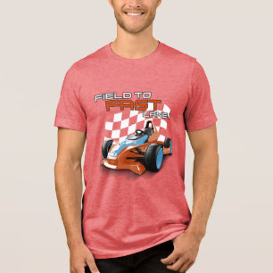 Campo Para Faixa Rápida! Camisa T