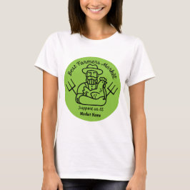 Camponeses locais Mercado T-Shirt