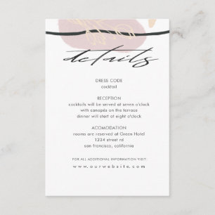 Campos de Sonhos Cartão de Informação de Convida