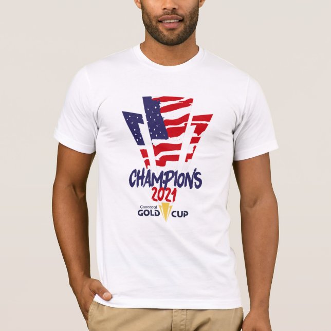 Campos Dourados 2021 Camisa Concacaf dos EUA (Frente)