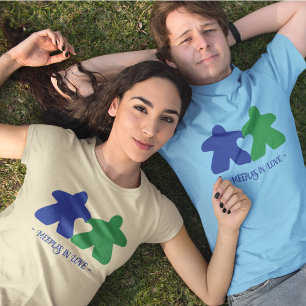 Campos no Amor, Camisa de Mulher Azul e Verde
