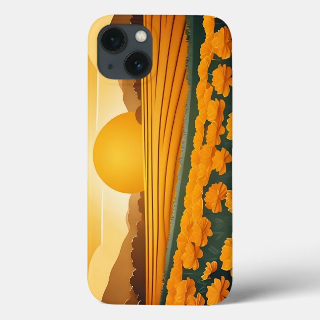 Campos ouros de Marigolds (Verso)