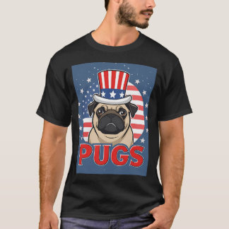 Camuflagem de Pug Camisa – Pug engraçado disfarç