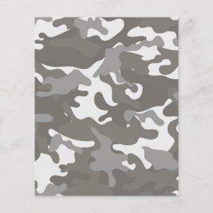 Camuflagem do cinza e do branco