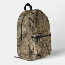 Camuflagem Florestal com Padrão de Folhas Secas