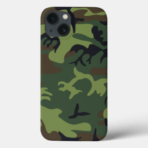 Camuflagem Militar Floresta Verde
