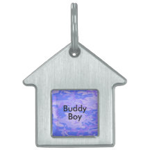 Camuflagem Pastel Blue Abstrato House Nome de anim