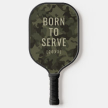 Camuflagem Personalizada Nascido para Servir