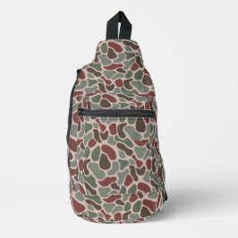 Camuflagem retrô (vermelho verde)