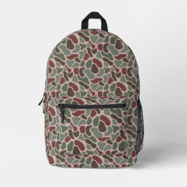 Camuflagem retrô (vermelho verde)