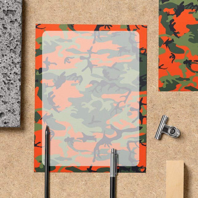 Camuflagem Verde e Laranja, Camuflagem, Militar, E (Criador carregado)