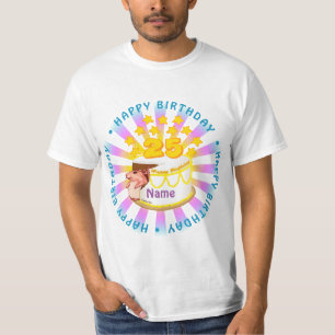 camundongo 25 anos t-shirts personalizadas de aniv