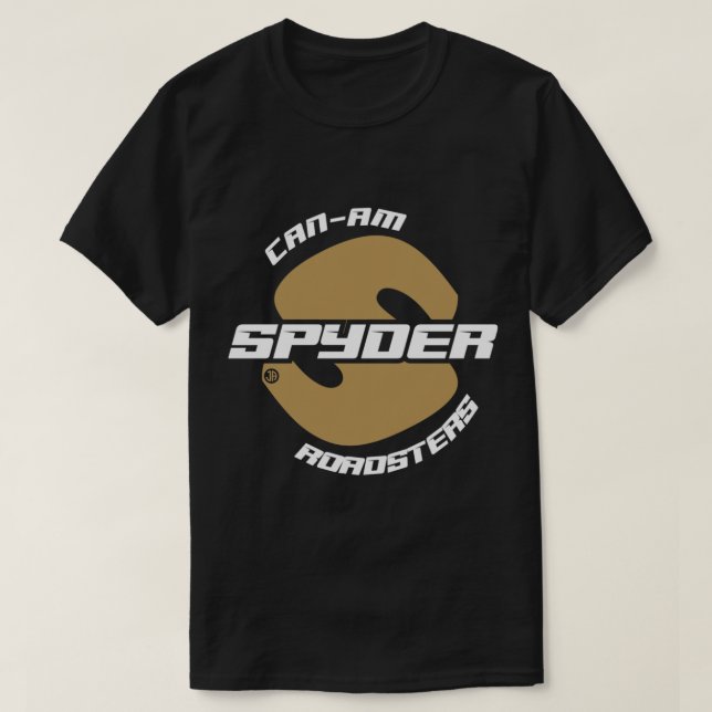 Can-Am Spyder S Logo Classic T-Shirt Copy (Frente do Design)