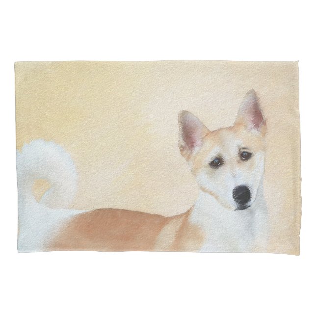 Canaan Dog Painting - Arte de Cachorro Original (Frente)