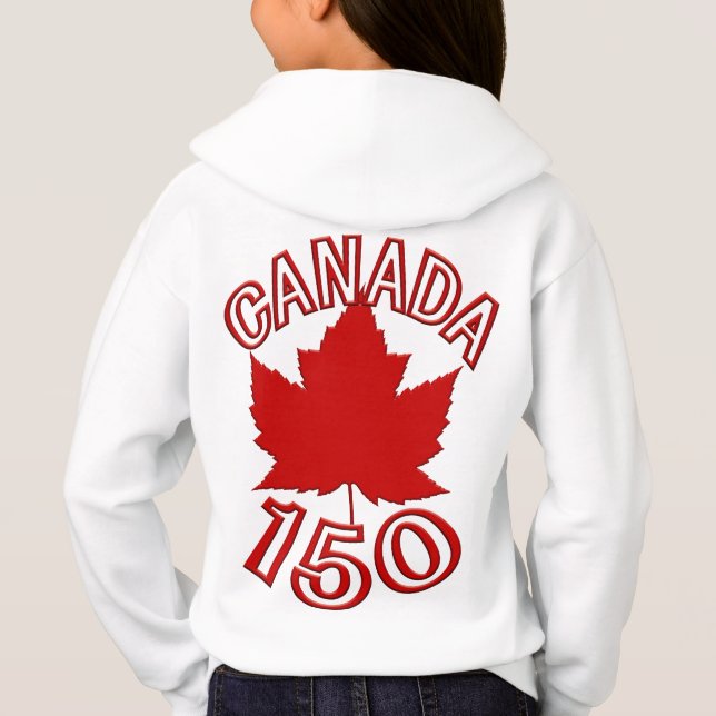 Canadá 150 Jaquetas Canadá Souvenir Jogger Kid (Verso)