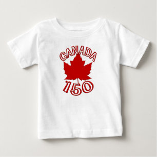 Canadá 150 T-shirts Canadá Souvenir Baby Shirts