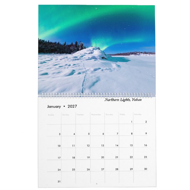 Canadá 2022 - Calendário Grande (Jan 2027)