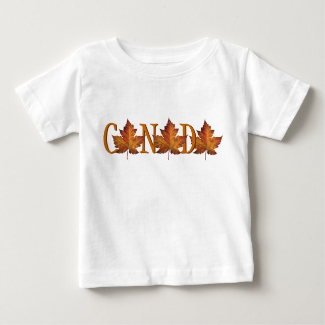 Canadá Baby T-shirt Canadá Souvenir Baby Camiseta (Frente)