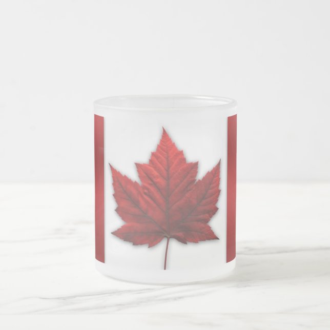 Canadá Bandeira Souvenir Café Xícara Canadá Caneca (Centro)