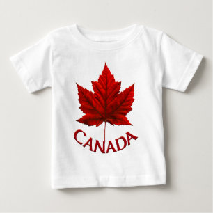 Canadá Bebê Camisa Canadá Souvenir Bebês Camisas