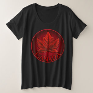 Canadá: Camisas de folha de rosto feminina - Tama