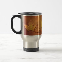 Canadá Caneca de viagem Canadá Mapear Taça Leaf So